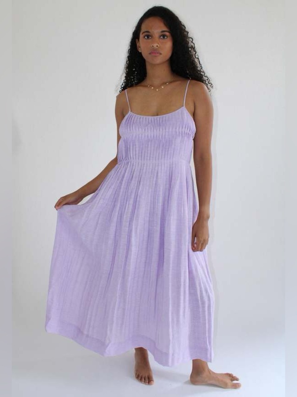 Find me now Juliet midi dress lilac